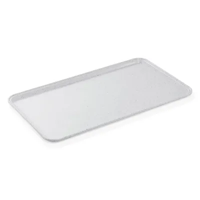 Imagen del producto de Bandeja de poliestireno, tamaño 1/1 GN, gris oscuro con pequeños puntos