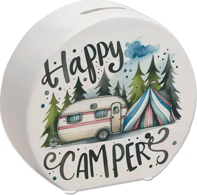 Produktbild von Happy Campers Wohnwagen Spardose