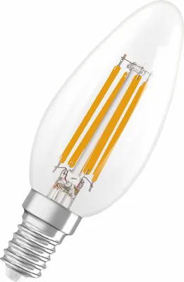 Obrázok produktu pre OSRAM 4099854445712 Stmievateľné LED žiarovky, klasický tvar mini sviečky 3,4 W 470 lm