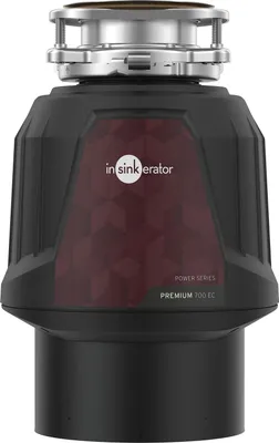 Image de Broyeur de déchets de cuisine Insinkerator Premium 700 EC - Broyeur de déchets de cuisine avec moteur à induction de 0,75 CV & interrupteur à air