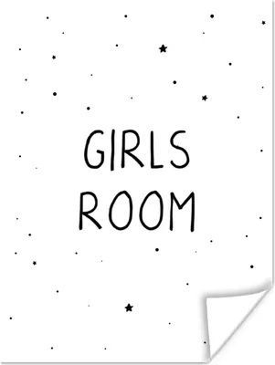 Produktbild von MuchoWow® Poster Zitate - Mädchenzimmer - Mädchen - Kind - Sprichwörter 90x120 cm - Wohnzimmer