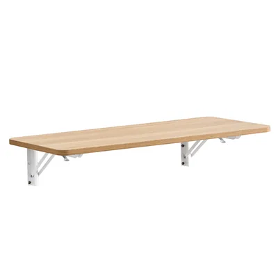 Produktbild von Klapptisch Wandklapptisch MDF Weiß Klappbarer Tisch für Küche Home Office und Wäscherei