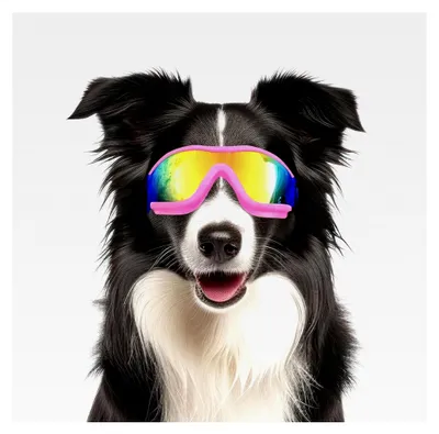Produktbild von Sonnenbrille für Hunde – Schutzbrille für große Hunde, leicht tragbar, mit Anti-UV-Schutz
