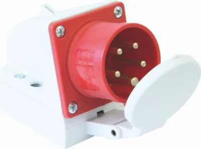 Immagine prodotto di Spina CEE per apparecchi a parete 16A 5P 400V IP44