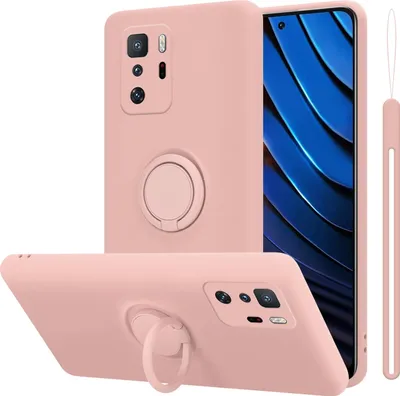Produktbild von Cadorabo Hülle für Xiaomi POCO X3 GT Schutz Hülle in Rosa Handyhülle TPU Etui Case Cover