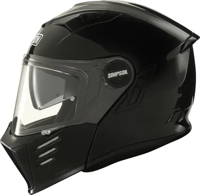 Immagine prodotto di Simpson Darksome Ece 22.06 Casco Modulare Nero S Nero S