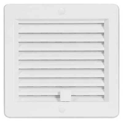 Productafbeelding van Ventilatierooster Haco met rolgordijn VM- 150 x 150 mm UB- wit 0213