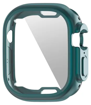 Produktbild von Smartwatch TPU Hülle für Apple Watch Series 12 42mm Full Displayschutz Blau