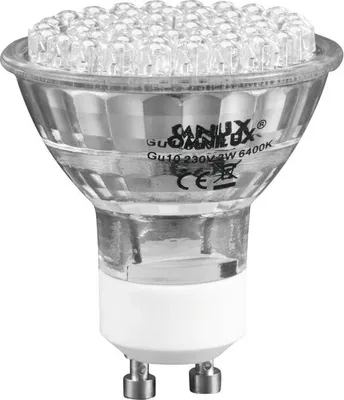 Produktbild von OMNILUX GU-10 230V 48 LED 100° weiß 6400K
