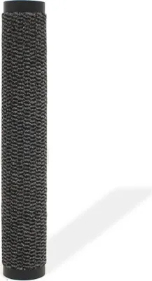 Image de vidaXL Tapis de propreté Rectangulaire Touffeté 90x150 cm Anthracite