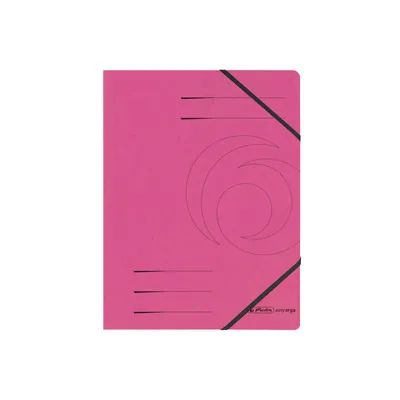 Produktbild von Herlitz Eckspanner easyorga A4 Karton fuchsia