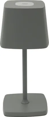 Image de Luxe - Lampe à poser Touch Deluxe - Aimée - Gris - H21 x Ø10