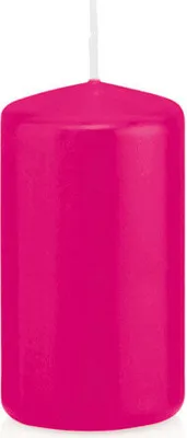 Produktbild von 24 Stumpen Kerzen Pink 8 x 3,8 cm (H x D) deutsche Marken Kerzen aus 100% Paraffin Wachs in er RAL Kerzen Qualität