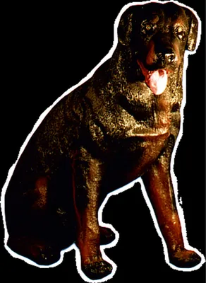 Image de Design Rotweiler chien figure statue sculpture figure sculpture décoration 3007