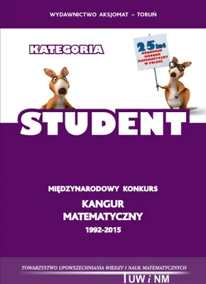 Image de AKSJOMAT: Matematyka z Wesołym Kangurem - Poziom Student
