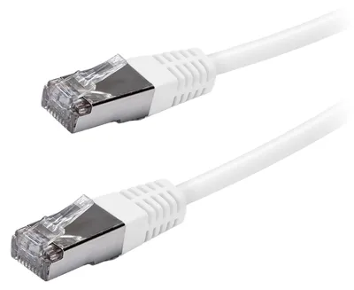 Obrázek produktu pro ViVanco™VVITLAN5E100W, 10 m, Cat5e, RJ-45, RJ-45, Bílá