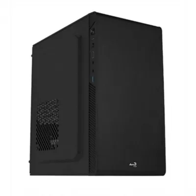 Produktbild von Aerocool CS106, Mini Tower, PC, Schwarz, micro ATX, Mini-ITX, ABS, SPCC, 16,7 cm
