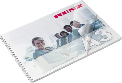 Produktbild von RENZ Deckfolien für Bindemappen transparent, DIN A3 0,2 mm, 100 St.