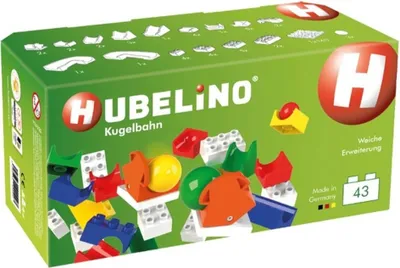Zdjęcie produktu dla Hubelino Switch Expansion, Zjeżdżalnia dla szklanych kulek, 4 lat(a), Tworzywo sztuczne ABS, 43 szt.