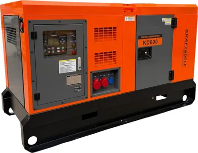 Produktbild von Diesel Stromgenerator 25,3kW Notstromaggregat 400V 230V Super Silent Profi