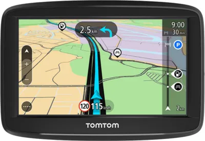 Produktbild von TomTom Navi Start 42 EU 10,92cm (4,3 Zoll), Touchscreen, TMC, Spurassistent, Farbe: Schwarz
