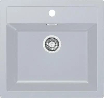Produktbild von Franke Sirius - Tectonite Spülbecken SID 610, 560x530 mm, weiß 114.0284.165