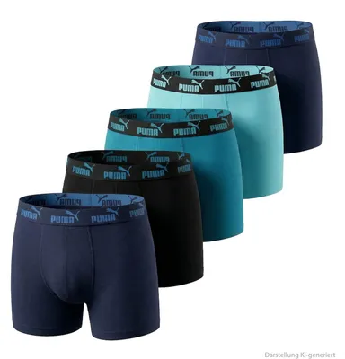 Produktbild von PUMA BOYS BASIC BOXER | 5er Pack | 8070