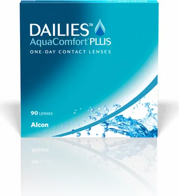 Produktbild von DAILIES Aqua Comfort Plus 90er Pack Dioptrien -4,75