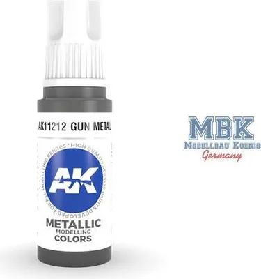 Zdjęcie produktu dla AK Interactive 3. Generacja Gun Metal