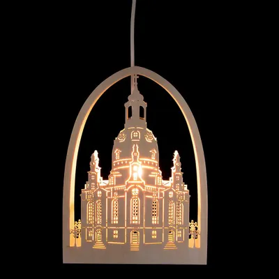 Produktbild von Fensterbild Frauenkirche (29,5cm) von Kunstgewerbe Taulin