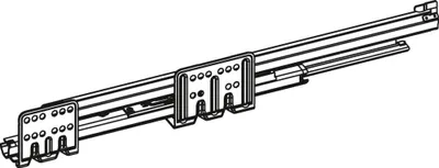 Produktbild von Hettich 9239288, 40 kg, Stahl, Silber, 500 mm, 503 mm, 15 Stück(e)