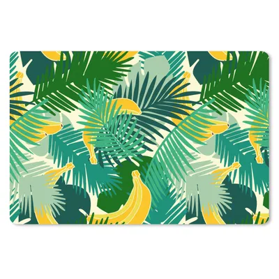 Produktbild von MuchoWow® Mauspad Mousepad Tropisch - Blätter - Dschungel - Muster 27x18 cm - Mousepads - Maus Mat - Pad - Mausunterlage - Büroartikel - Desk Matten