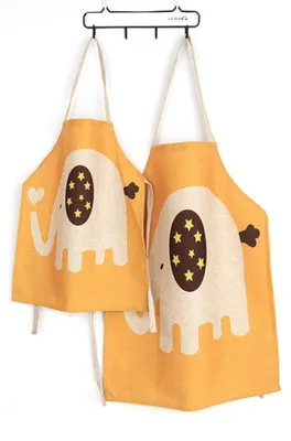 Produktbild von Set aus 2 Schürzen für Eltern und Kinder, ideal zum Kochen und Backen