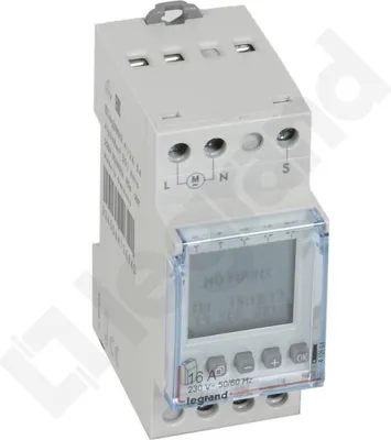 Produktbild von Legrand 412654 AlphaRex³ D21 230VAC digital Astrozeitschaltuhr 1-Kanal 2TE