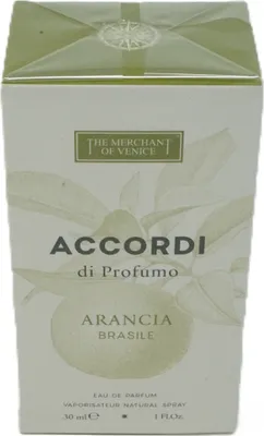 Produktbild von The Merchant of Venice Accordi Arancia Brasile Eau de Parfum edp 30ml