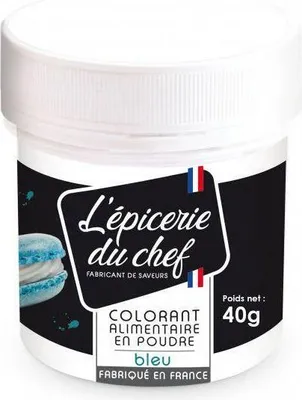 Produktbild von Lebensmittelfarbe Pulver 40 g - Blau
