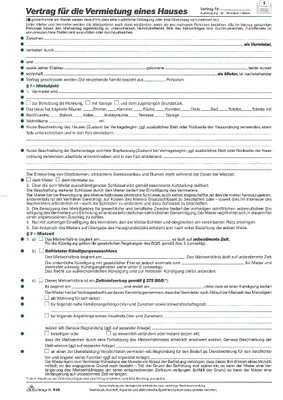 Immagine prodotto di Contratto di locazione di una casa A4 8 pagine confezione da 50