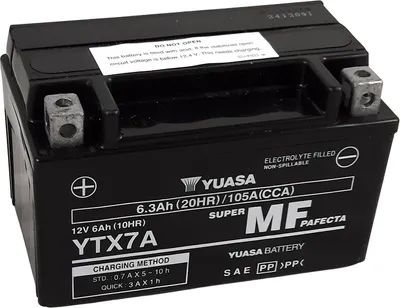 Obrázok produktu pre Bezúdržbová batéria YUASA aktivovaná vo výrobe - YTZ7A FA