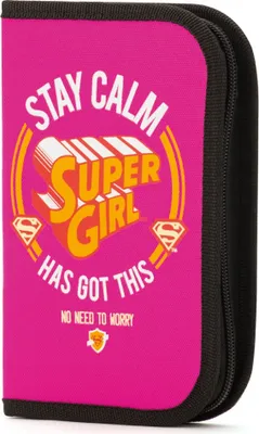 Image de Trousse scolaire Supergirl - STAY CALM