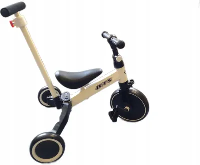 Productafbeelding van Wit Dreiwheelertje, Voorwiel 9,5 Inch, Model 3241