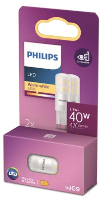 Immagine prodotto di Philips Lampadina LED 40 W G9 G9 x2 Lampada LED