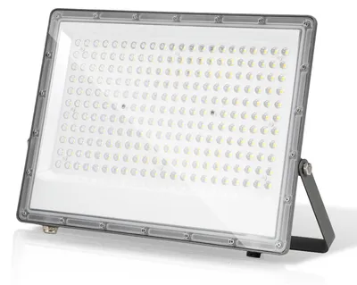 Obrázek produktu pro ISOISL LED reflektor, venkovní, 200W, IP65, LED světlomet z hliníku pro venkovní použití a průmysl, studená bílá barva (6000K), sada 1 kus