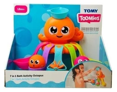 Obrázok produktu pre Kąpielowa ośmiorniczka TOMY