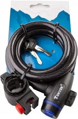 Produktbild von TONYON ZA004 Fahrradschloss Kette mit Schlüssel 12x1500mm