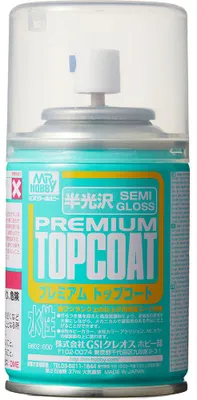 Obrázek produktu pro GUNZE GSB602 Mr.PREMIUM TOP COAT SEMI-GLOSS 86 ml