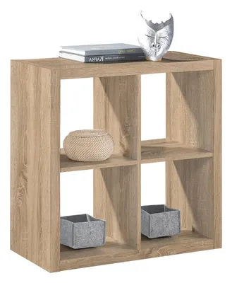 Produktbild von Raumteiler - Eiche Sonoma Nachbildung - 77 x 77 cm - 4 Fächer