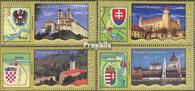 Produktbild von Briefmarken Rumänien 2010 Mi 6429-6432 (kompl.Ausg.) postfrisch Donauanrainerstaaten
