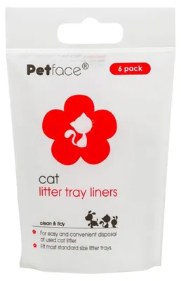 Produktbild von Petface Katzentoilette, 6 Stück, Weiß