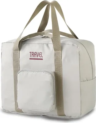Produktbild von Faltbare Damen Reisetasche - Wasserdichte Sporttasche für Wochenende und Fitnessstudio