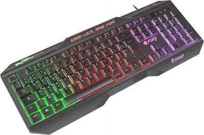 Immagine prodotto di Tastiera cablata Fury Hellfire 2 French Gaming retroilluminata nero